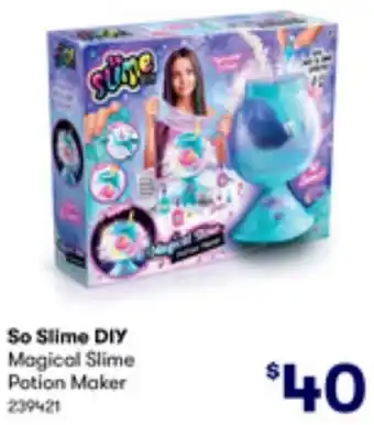 BIG W So Slime DIY Magical Slime Potion Maker offer