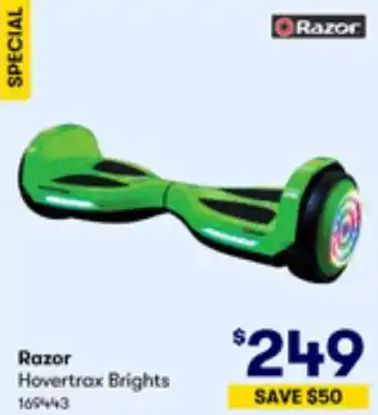 BIG W Razor Hovertrax Brights offer