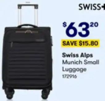 BIG W Swiss Alps Munich Small Luggage offer