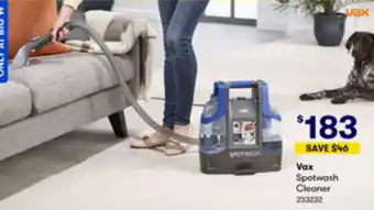 BIG W Vax Spotwash Cleaner offer