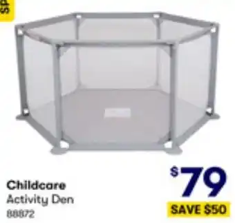 BIG W Childcare Activity Den offer
