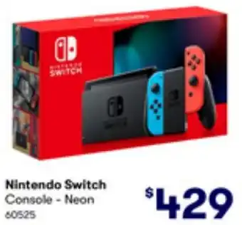 BIG W Nintendo Switch Console - Neon offer