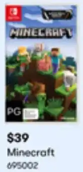 BIG W Minecraft offer