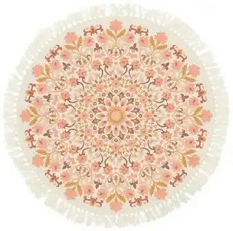 Spotlight Ombre Home Golden Hour Printed Cotton Rug 110cm offer