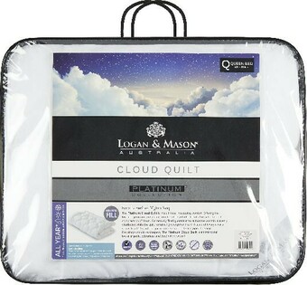 Spotlight 50% off Logan & Mason Platinum Collection Cloud Quilt offer