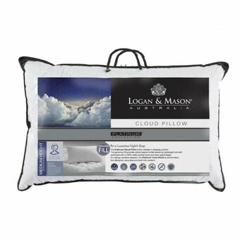 Spotlight 50% off Logan & Mason Platinum Collection Cloud Standard Pillow offer