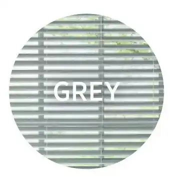 Spotlight 40% off 50mm Grey Faux Wood Venetian Blinds offer