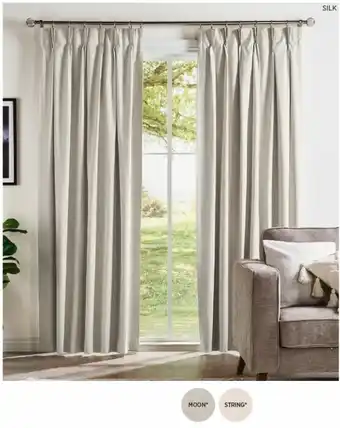 Spotlight 30% off Finn Blockout Pinch Pleat Curtains offer