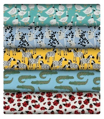 Spotlight Print & Plain Combed Cotton Jersey offer