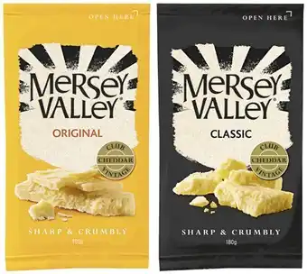 Coles Mersey valley cheese 180g offer