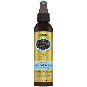 Woolworths Hask argan oil 5 in 1 treatment 175ml offer