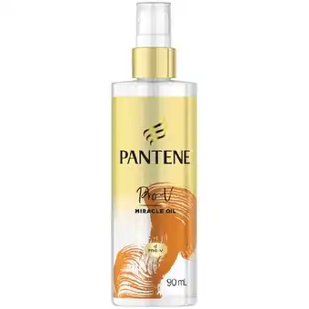 Woolworths Pantene pro v miracle oil 90ml offer