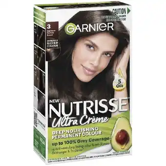 Woolworths Garnier nutrisse hair colour offer