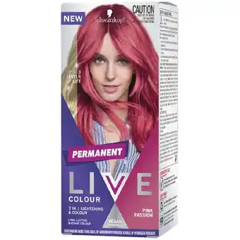 Woolworths Schwarzkopf permanent live hair colour offer