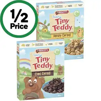 Woolworths Arnott’s teeny tiny teddy cereal 580g offer