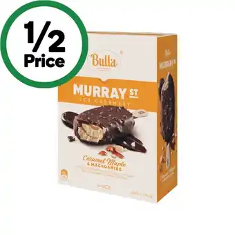 Woolworths Bulla murray st sticks 400ml pk 4 offer