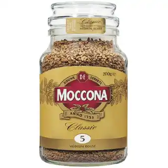 Woolworths Moccona freeze dried coffee 200g offer