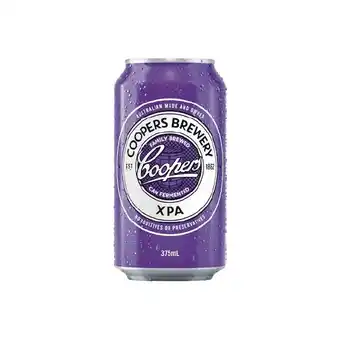 Coopers xpa cans 6x375ml