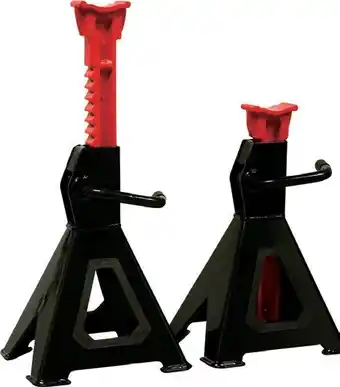 SuperCheap Auto Toolpro 3000kg ratchet car stands offer