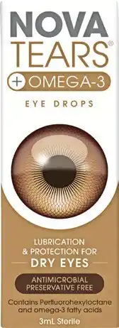 Soul Pattinson Chemist Novatears +omega-3 eye drops 3ml offer