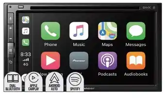 Autopro Pioneer 6.8” av receiver with apple carplay & android auto dvd/ cd playback offer