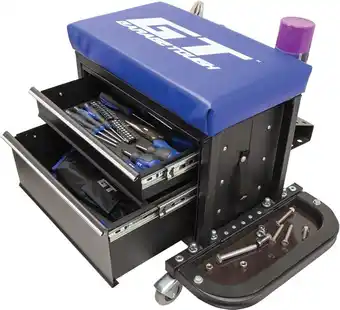 Autopro Garage tough deluxe 2 drawer creeper seat offer