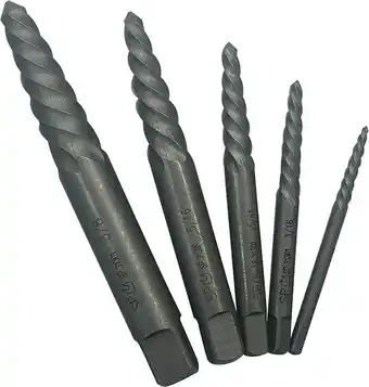Sp tools 5 piece screw extractor set