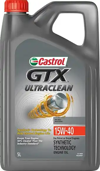 Autopro Castrol gtx ultraclean 15w40 5l offer