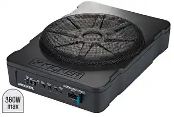 Autopro Kicker 10” hideaway subwoofer with built in amplifier offer