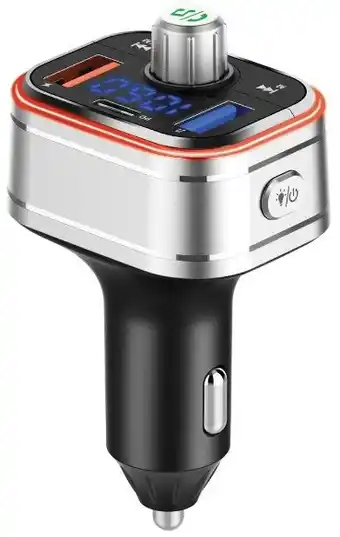 Aerpro bluetooth fm transmitter with type-c quick charge