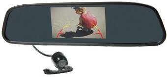 Autopro Gator 4.3” clip on rearview mirror with reverse monitor & camera kit offer
