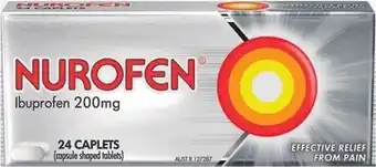 IGA Nurofen ibuprofen caplets 24 pack offer