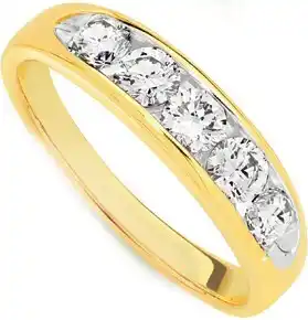 Prouds 9ct gold diamond band offer