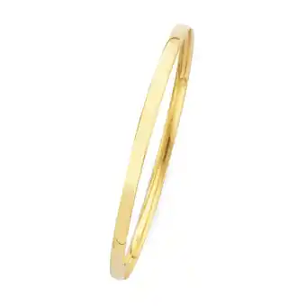 Prouds 9ct gold 5x65mm solid bangle offer