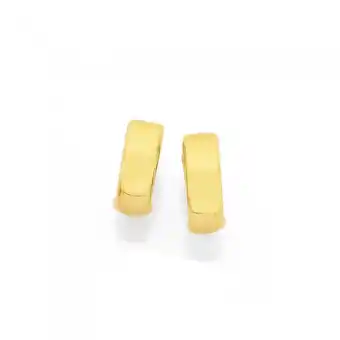 Prouds 9ct gold huggies offer
