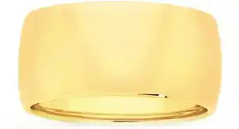 Prouds 9ct gold wide dress ring offer