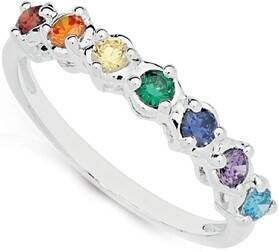 Prouds Sterling silver fancy ring offer