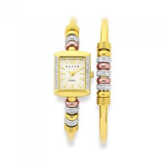 Prouds Elite ladies 7 lucky rings bangle set offer