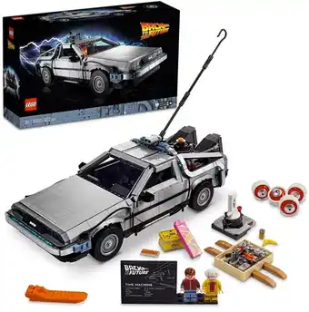 Lego icons back to the future time machine 10300