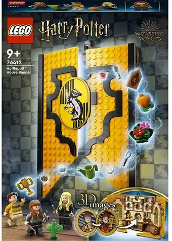 Lego harry potter hufflepuff house banner 76412