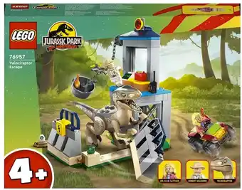 Kmart Lego jurassic world velociraptor escape 76957 offer