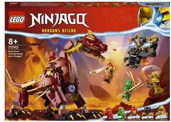 Lego ninjago heatwave transforming lava dragon 71793
