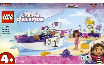 Kmart Lego gabby’s dollhouse gabby & mercat's ship & spa 10786 offer