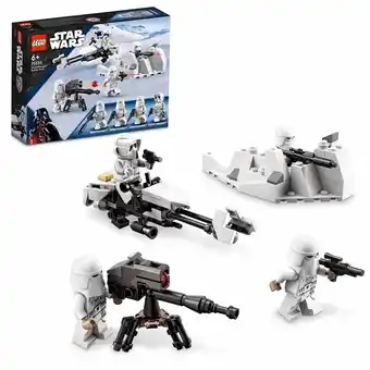 Kmart Lego star wars snowtrooper battle pack 75320 offer