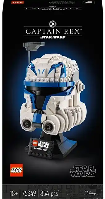 Kmart Lego star wars captain rex helmet 75349 offer