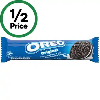 Woolworths Oreo cookies 128-131g offer