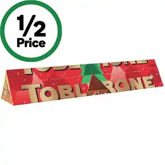 Woolworths Toblerone 360g offer