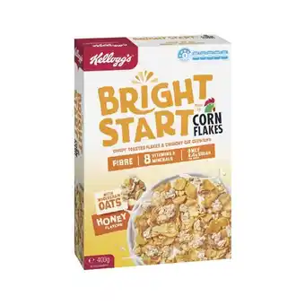 Woolworths Kellogg’s bright start cereal 400g offer