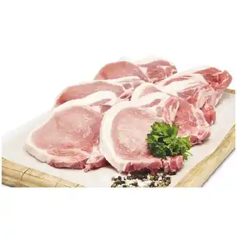 Woolworths Australian pork loin chops offer