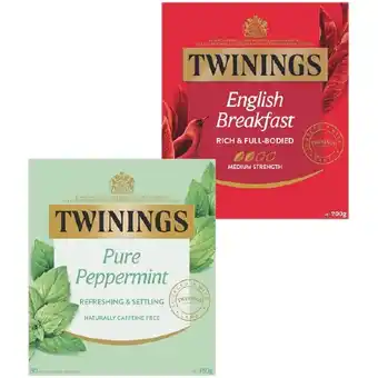 Woolworths Twinings tea bags pk 80-100 offer